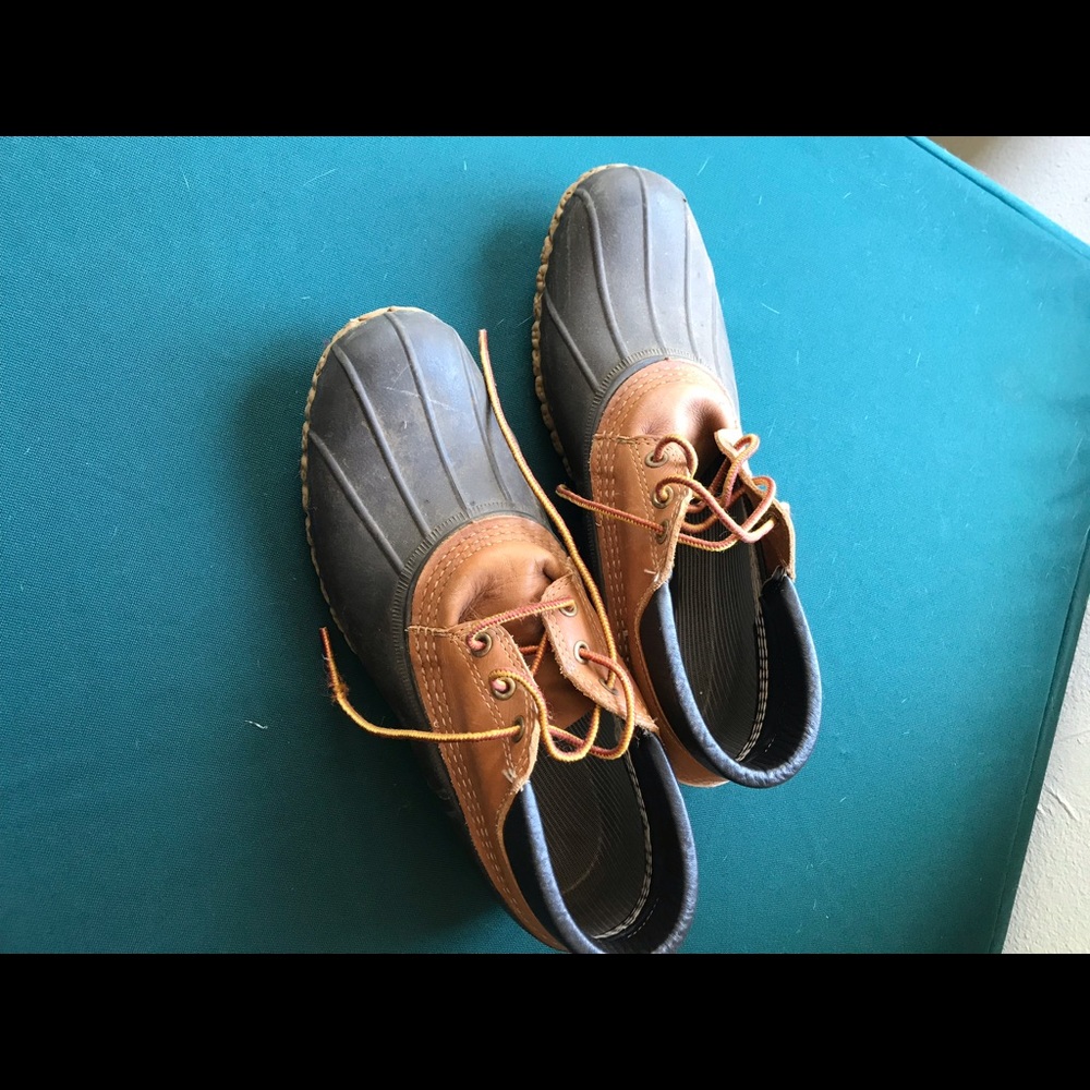 LL. Bean duck boots gumshoes